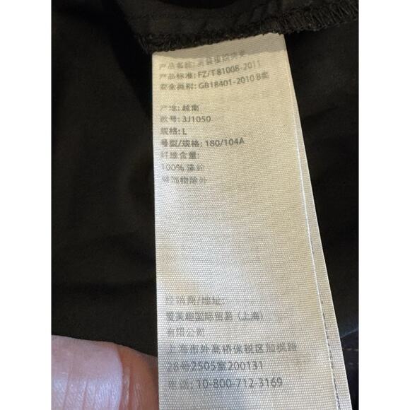 Hollister Windbreaker Jacket Men Large Blue Lightweight Packable Hiking Backpack - Picture 7 of 8